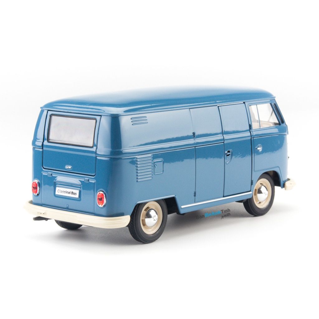 Mô hình xe Volkswagen T1 Bus 1963 Blue 1:24 Welly - 22095