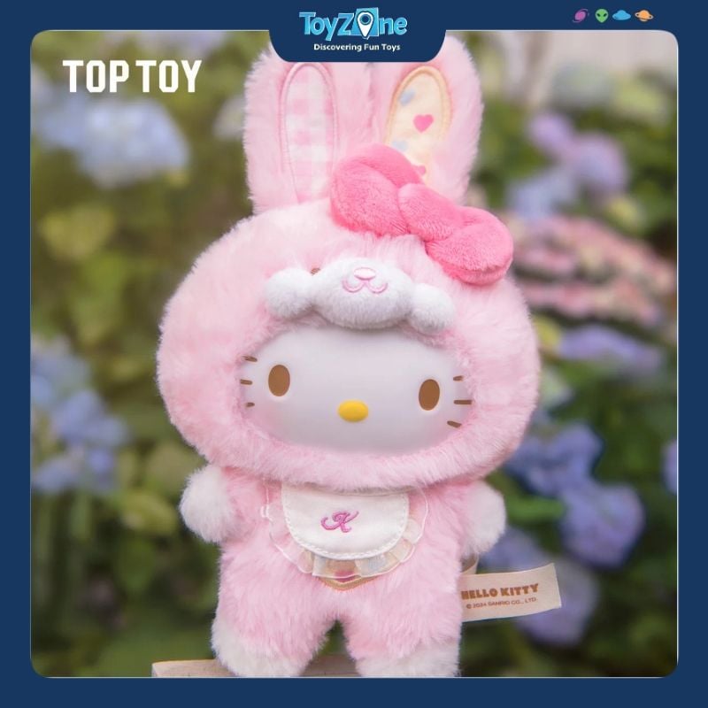 Mô hình Blind box Gấu bông Sanrio Characters Elf Rabbit Baby Series Plush ( Thỏ Con Dễ Thương ) TOP TOY