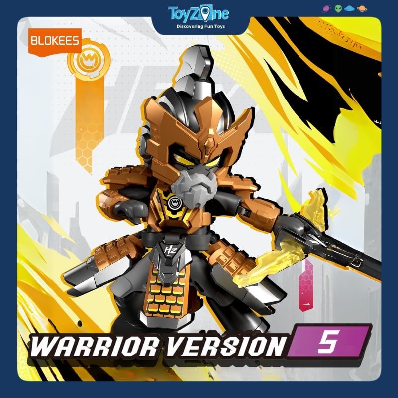 Mô hình đồ chơi Lắp ráp Blind box Herospire Warrior Version 05 Generals Contest Model Kits BLOKEES