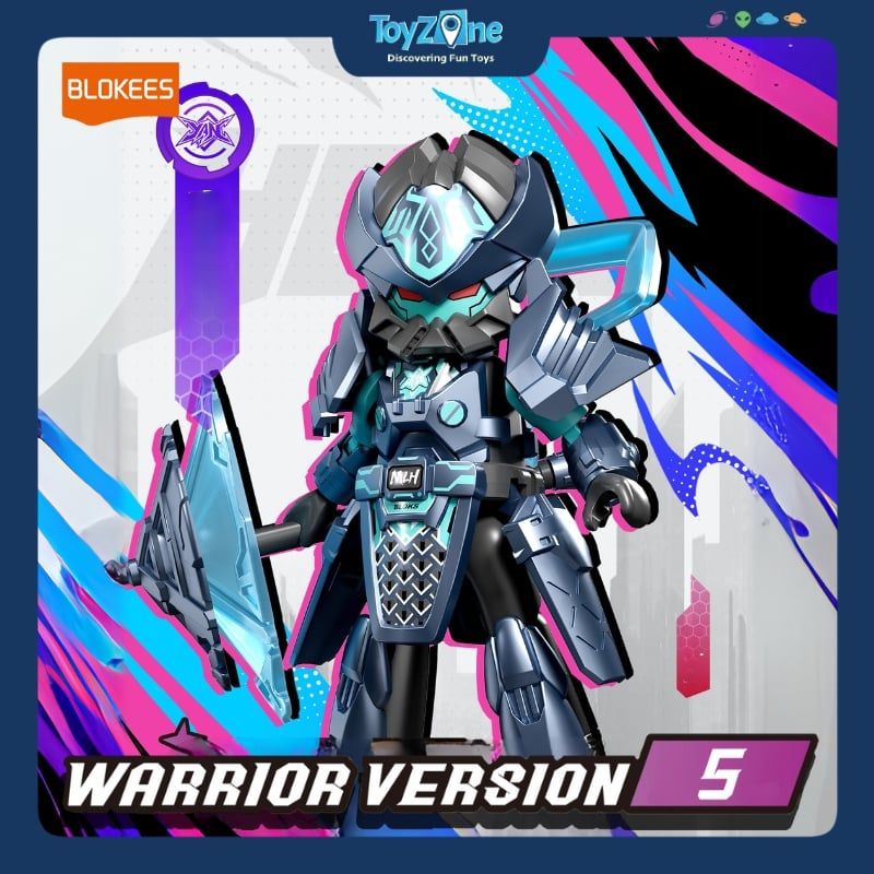 Mô hình đồ chơi Lắp ráp Blind box Herospire Warrior Version 05 Generals Contest Model Kits BLOKEES