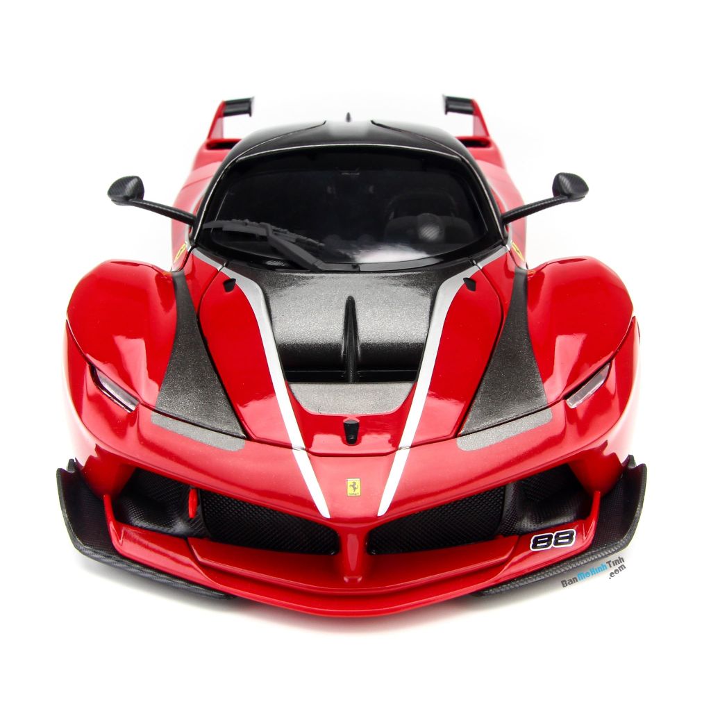 Mô hình xe Ferrari FXX K No.88 Red 1:18 Bburago Signature (11)