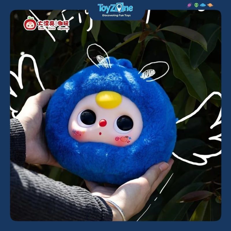 Mô hình Blind box Khóa kéo Gấu bông Baby Three Fruit Orchard Zipper Bag ( Vườn Trái Cây ) CUREPLANETA