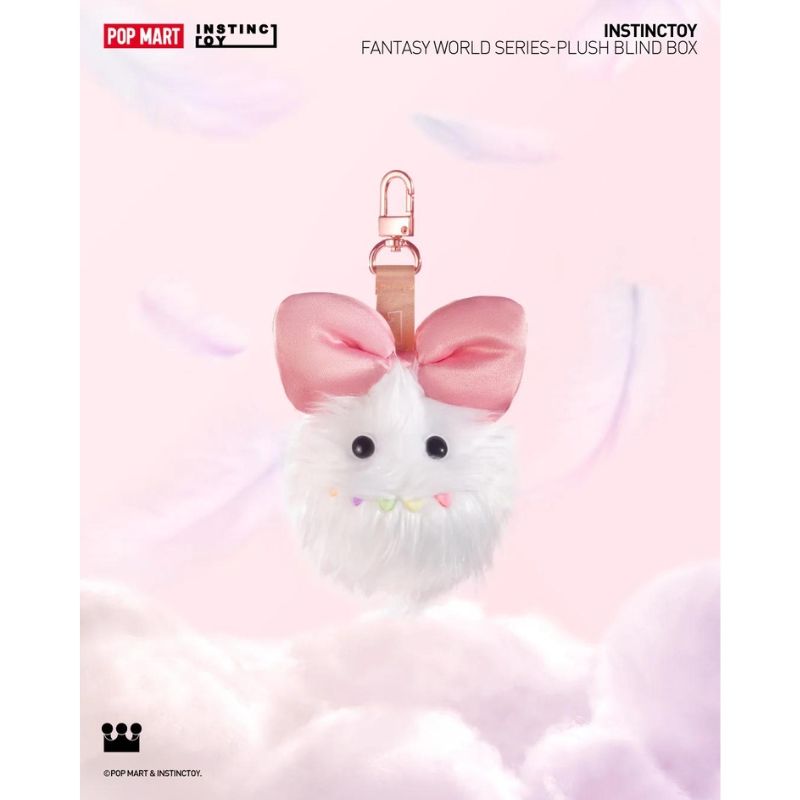 Mô hình Blind box Móc khóa Gấu bông Instinctoy Fantasy World Series-Plush ( Thế Giới Huyền Ảo ) POP MART