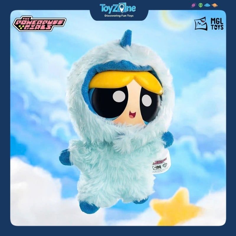Mô hình Blind box móc khóa Gấu bông The Powerpuff Girls Plush Party Series MGL TOYS
