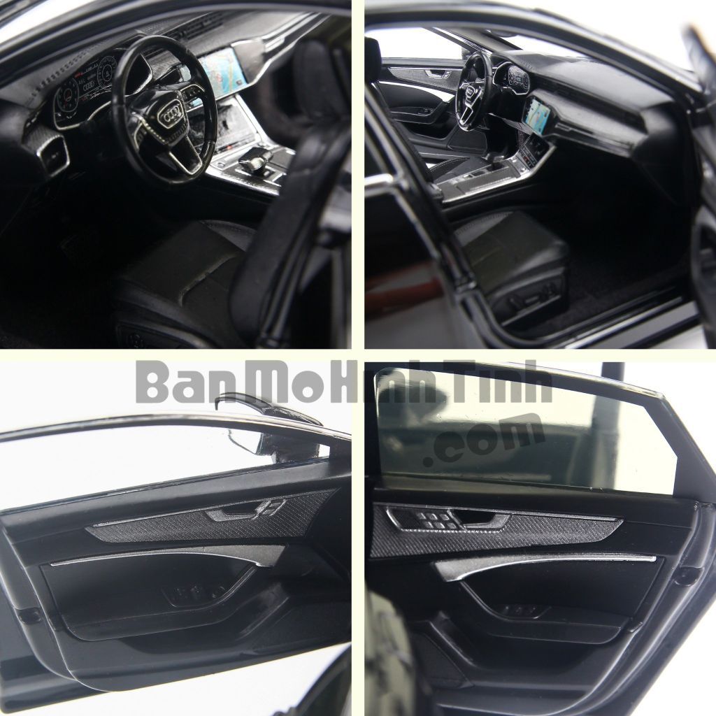 Mô hình xe Audi A6L 2019 1:18 Dealer