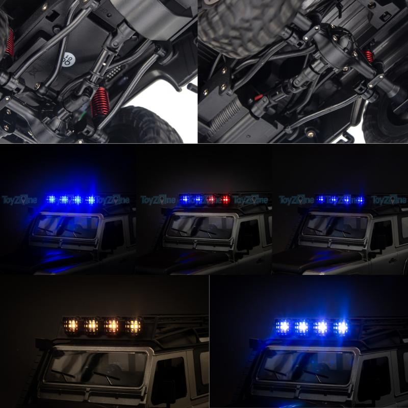 Xe điều khiển địa hình Rock Crawler 4X4 2.4GHz 1:12 Fayee