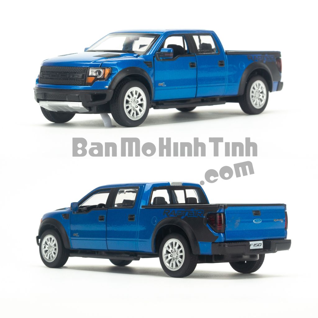 Mô hình xe Ford Raptor F150 2009 1:32 MSZ