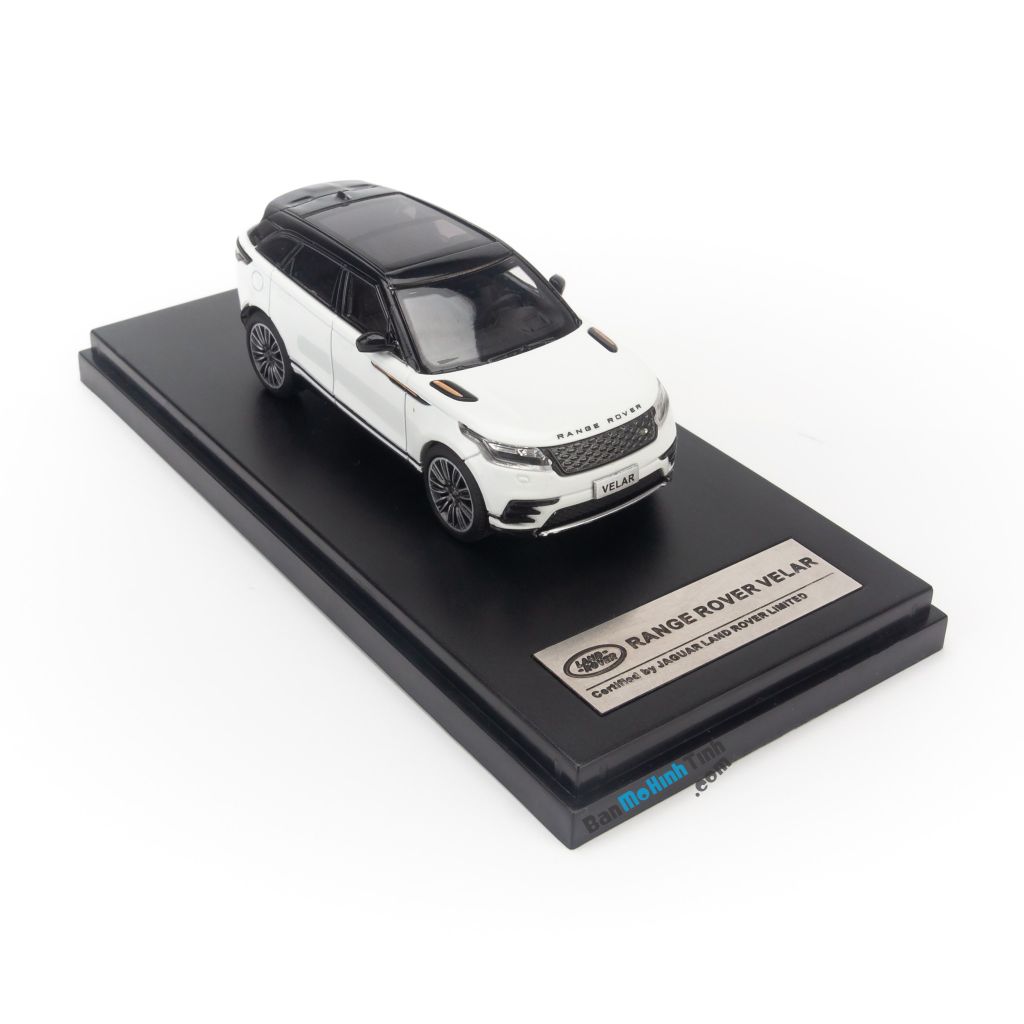 Mô hình xe suv Land Rover Velar 1:64 LCD White (4)