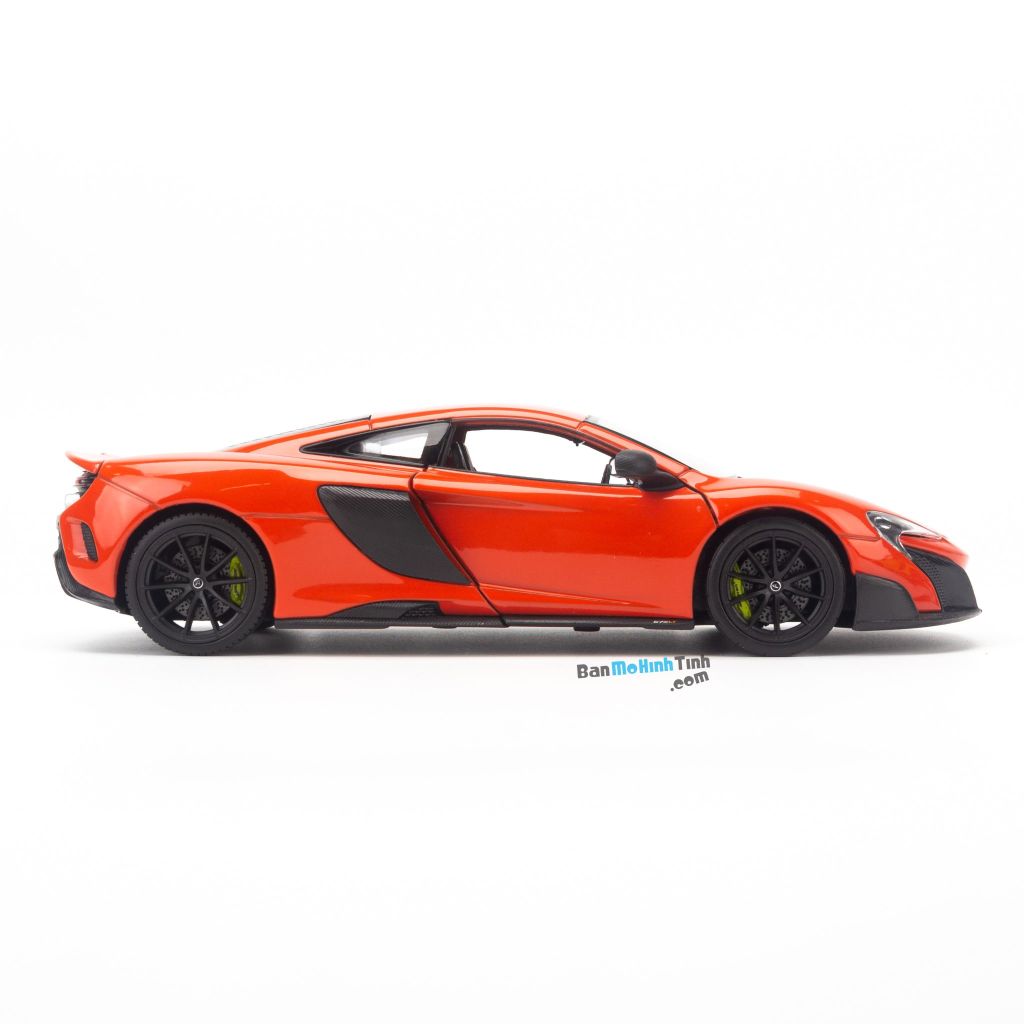 Mô hình xe Mclaren 675LT 1:24 Welly Orange (2)