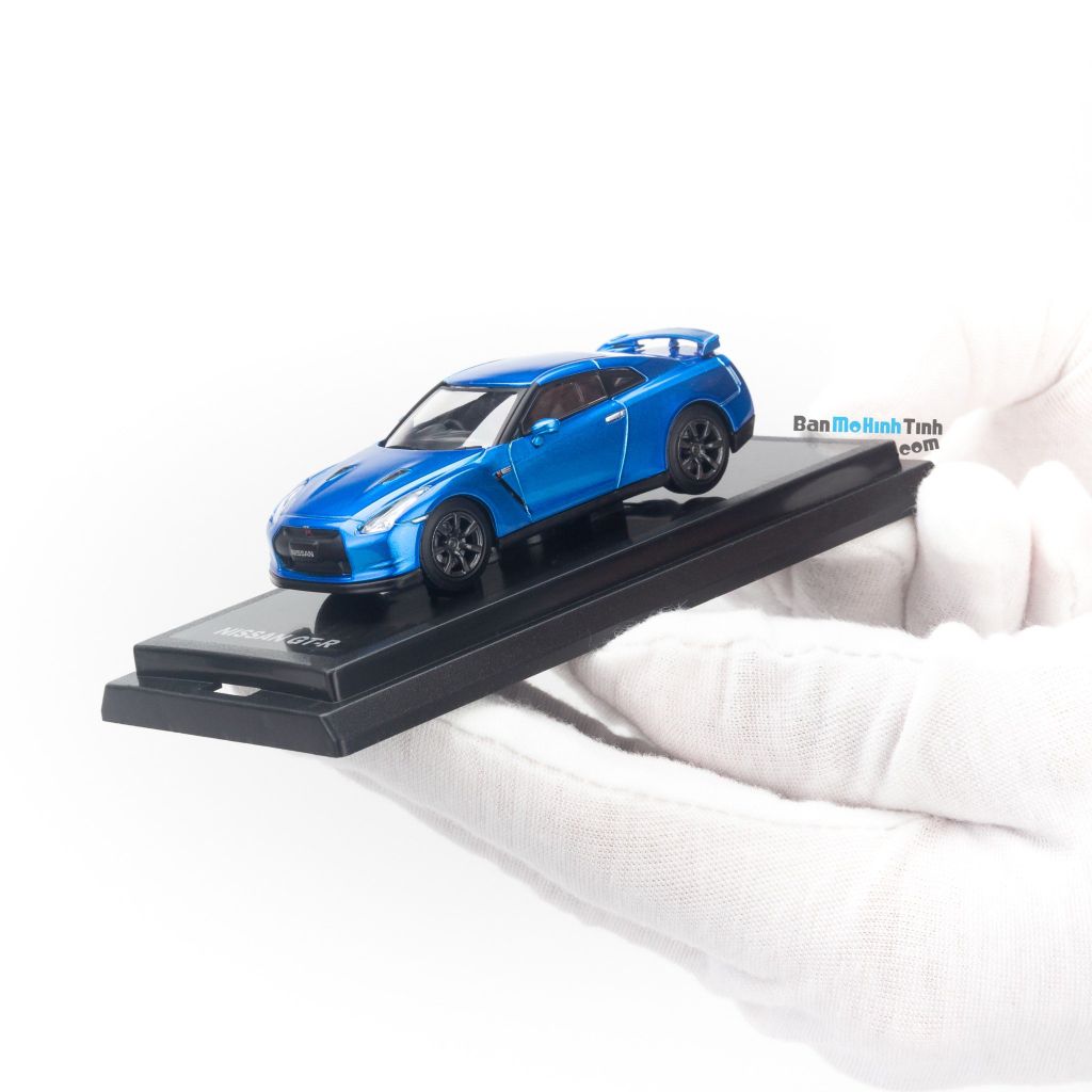 Mô hình xe Nissan GTR 1:64 Dealer Blue giá rẻ (5)