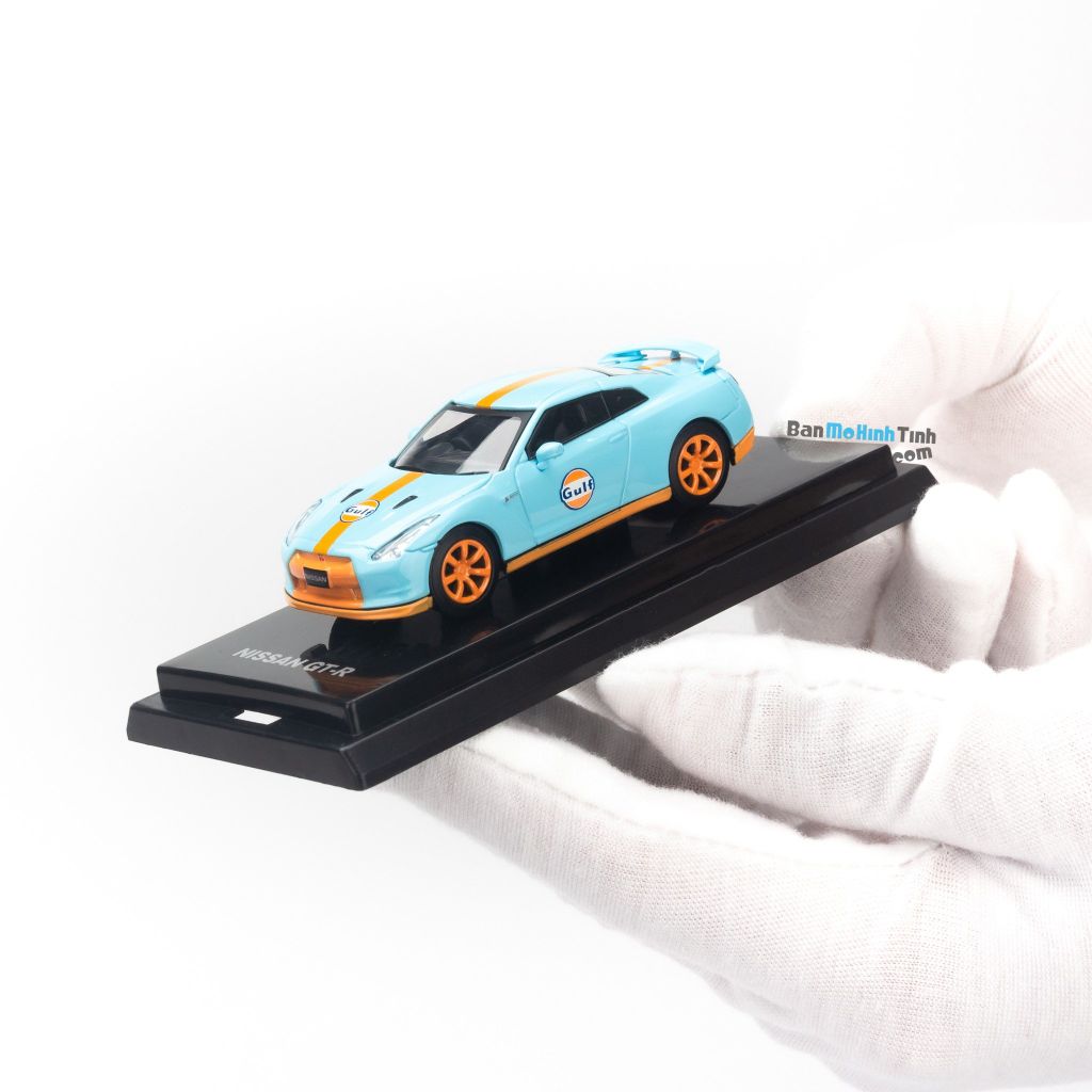 Mô hình xe Nissan GTR 1:64 Dealer Gulf giá rẻ (5)