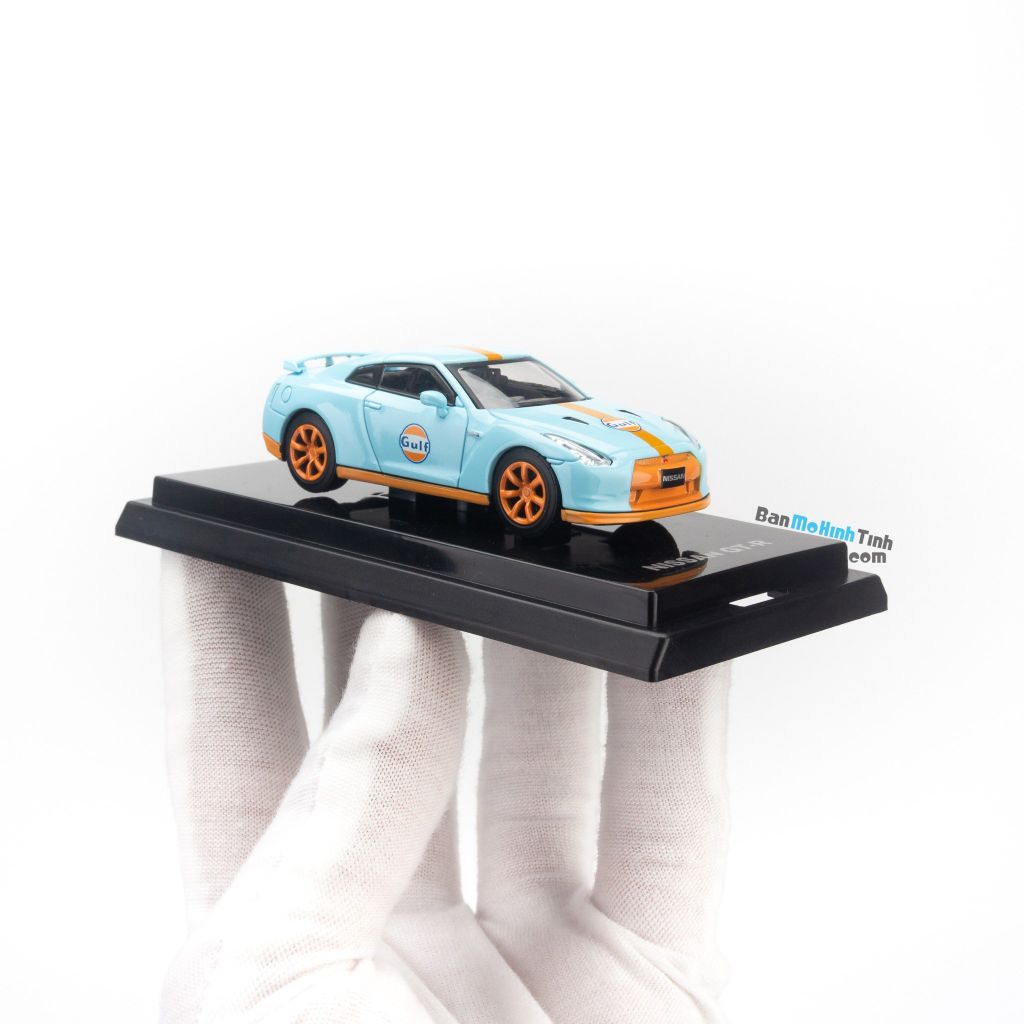 Mô hình xe Nissan GTR 1:64 Dealer Gulf giá rẻ (6)