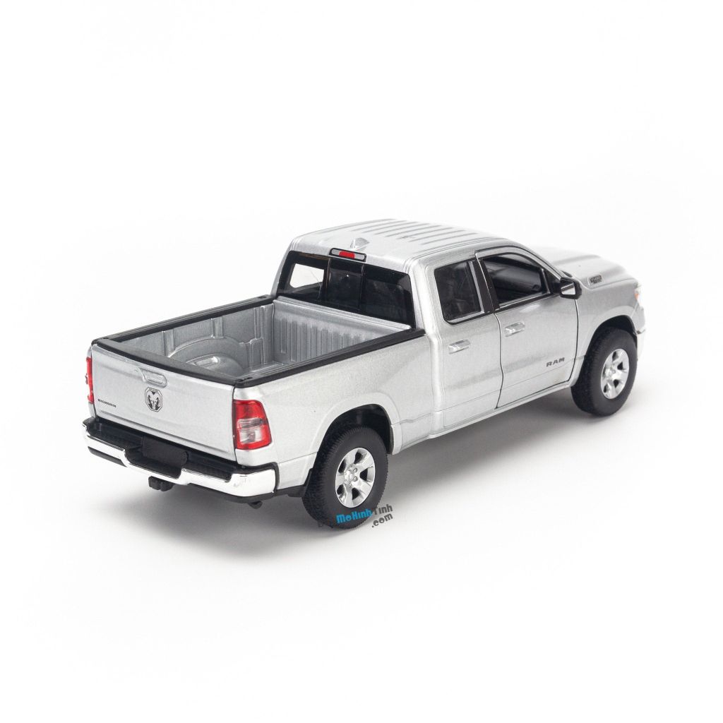 Mô hình xe RAM 1500 2019 1:27 Welly Silver (2)