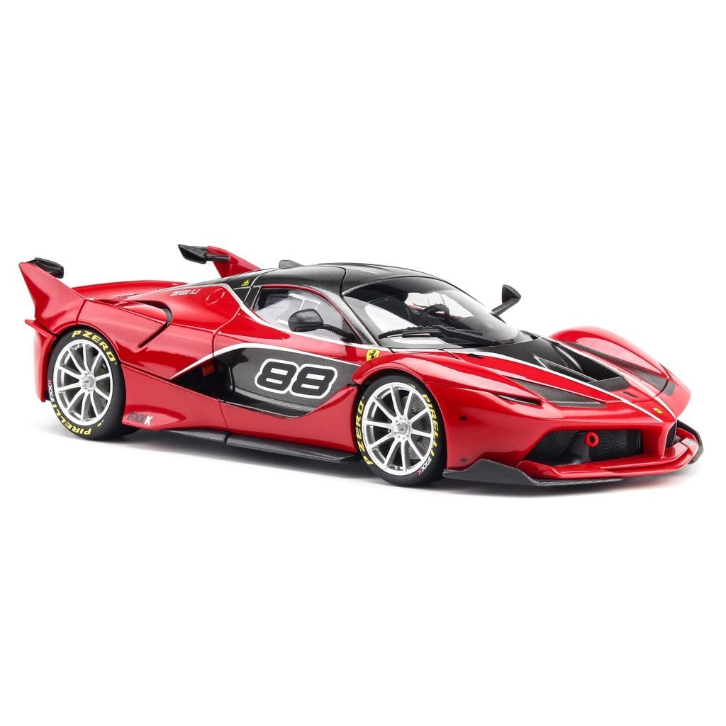 Mô hình xe Ferrari FXX K No.88 Red 1:18 Bburago Signature