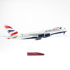 Mô hình máy bay British Airways Airbus A380 47cm lắp ráp có đèn Everfly