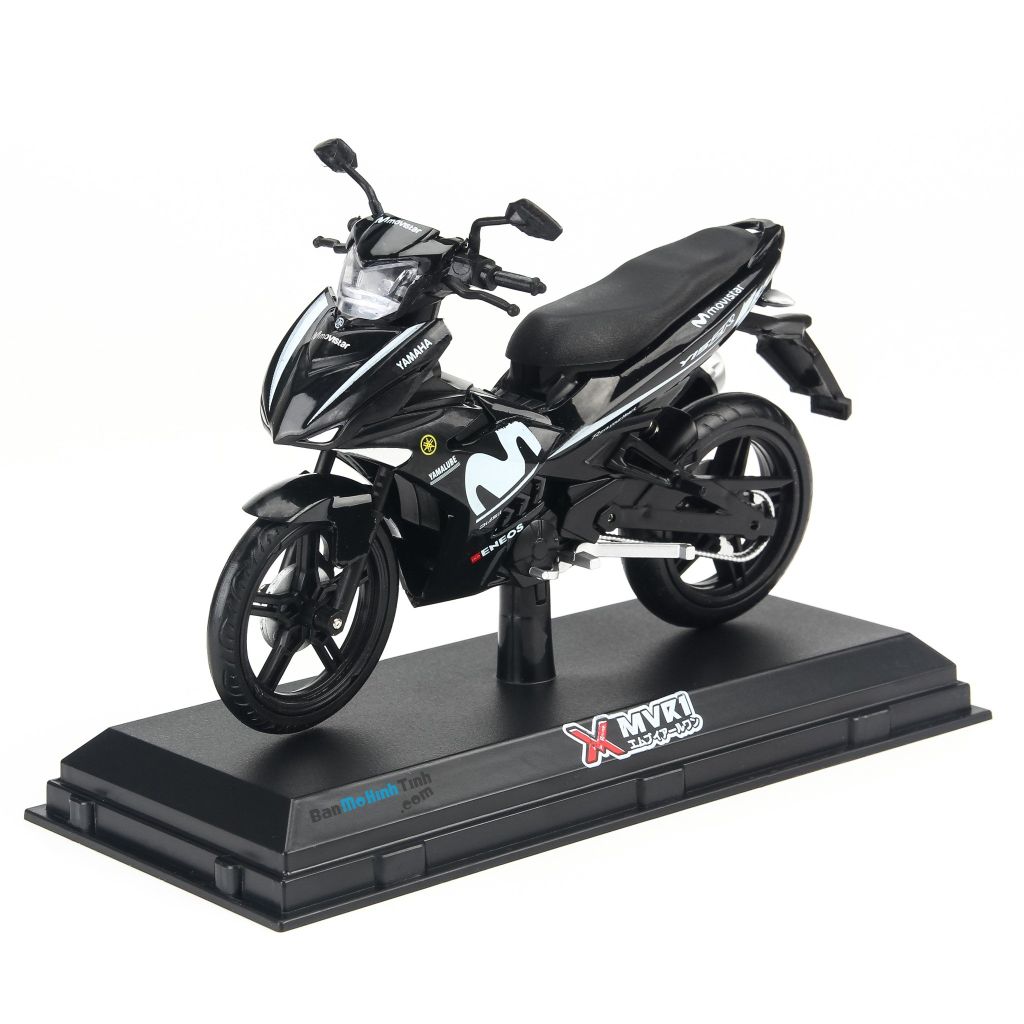 Mô hình xe máy Yamaha Exciter Y15ZR Movistar Black 1:12 Dealer giá tốt nhất việt nam (17)