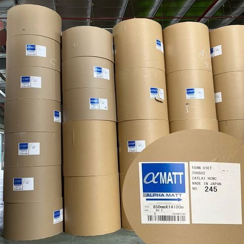  Giấy couche matt 