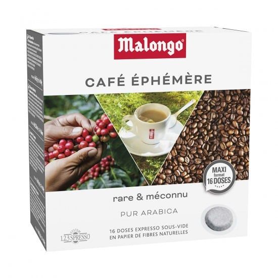 Cà phê viên nén Malongo Ephemeral - Hộp 16 viên