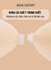 BOM Sister x Ngọc Trinh - Áo dán cài trước diện trang phục hở có nhiều tone màu BOM Sister D005