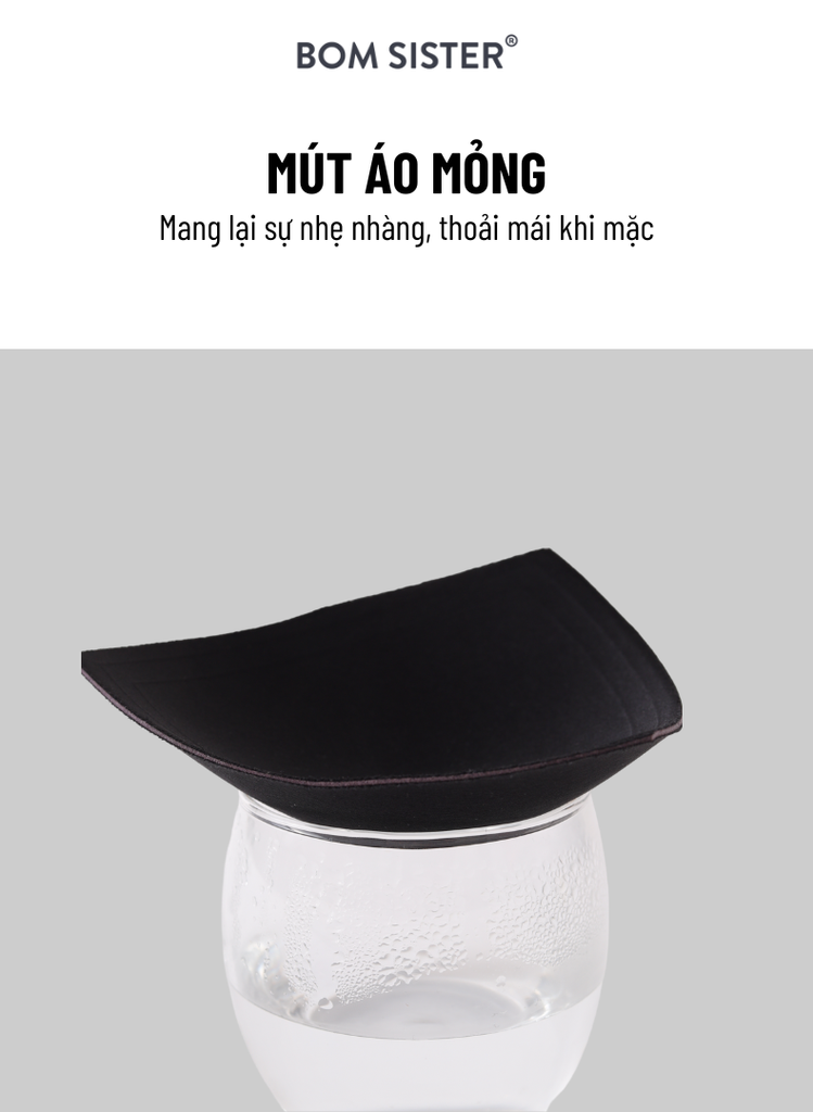 BOM Sister x Ngọc Trinh - Bộ đồ lót nữ phong cách thể thao cá tính BOM Sister MB2709