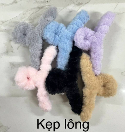 Quà tặng thun cột tóc Scrunchies họa tiết dễ thương QT0008