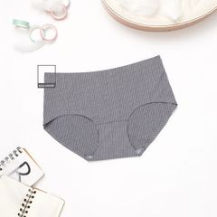 Quần lót nữ chất su đúc ép viền họa tiết sọc MUQ5001