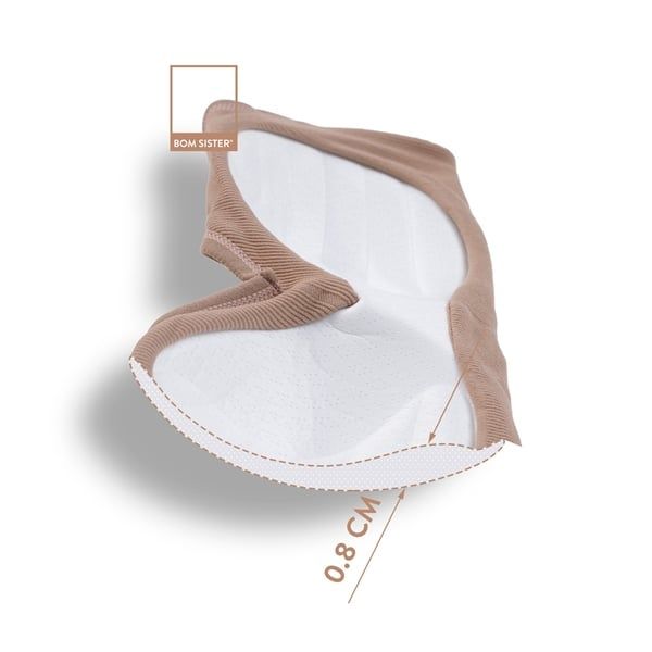 Áo lót nữ dáng bralette thể thao dây chéo mút mỏng rời BR1043