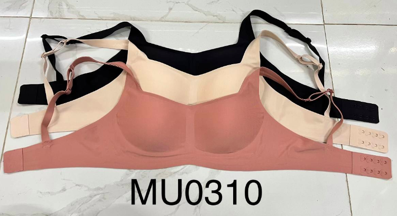 Áo ngực Munii không gọng mút mỏng rời tôn vòng 1 chất su MU0310