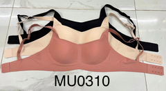 Áo ngực Munii không gọng mút mỏng rời tôn vòng 1 chất su MU0310