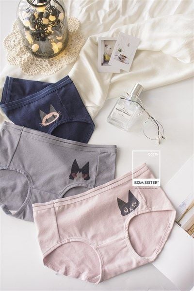 Quần Cotton hoạ tiết