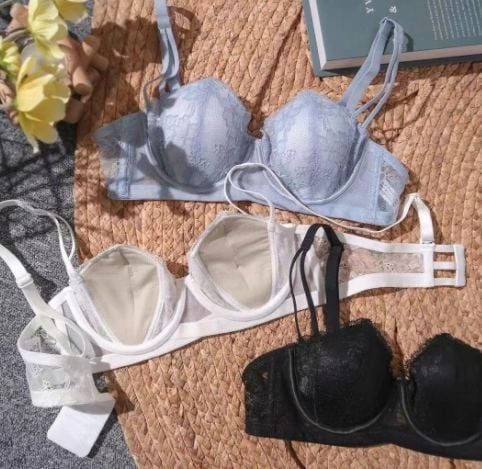 Set đồ lót nữ ren hoa sexy quyến rũ SET25012