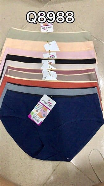 Quần cotton ép viền Color