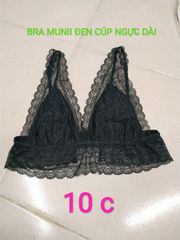 Bralette Munii croptop dài chất ren không mút cá tính BR0001