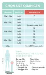 Quần Gen chuyên dụng định hình dạng đùi chất Su 4 Chiều QG80510