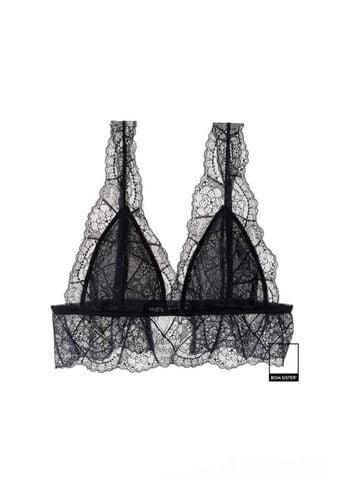 Bralette Munii croptop dài chất ren không mút cá tính BR0001
