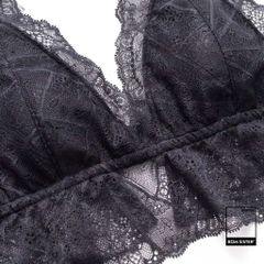 Bralette Munii croptop dài chất ren không mút cá tính BR0001