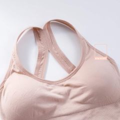 Áo bralette croptop cài sau dây chéo chất cotton pha thun vải mềm mịn thoáng mát BR1827