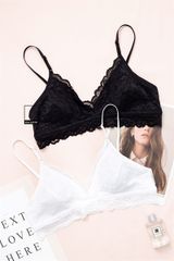 Bra không gọng mút mỏng viền ren BOM SISTER BR2915