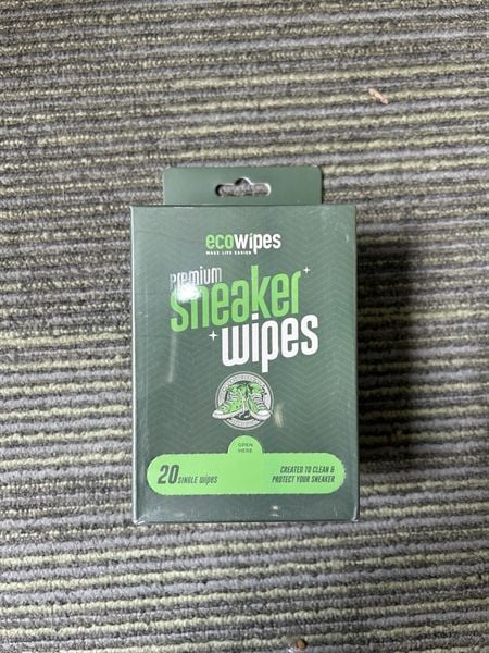 Khăn ướt lau giày, lau giày sạch bong, lau giày nhanh tiện lợi, lau giày mọi nơi mọi lúc Sneaker Wipe - EcoWipe W21