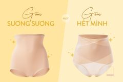 Quần gen bụng định hình chất su gen nhẹ lưng cao QG5608