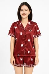 Đồ ngủ, đồ mặc nhà, vải lụa dể thương đầy phong cách BOMSister x Munii MN2024
