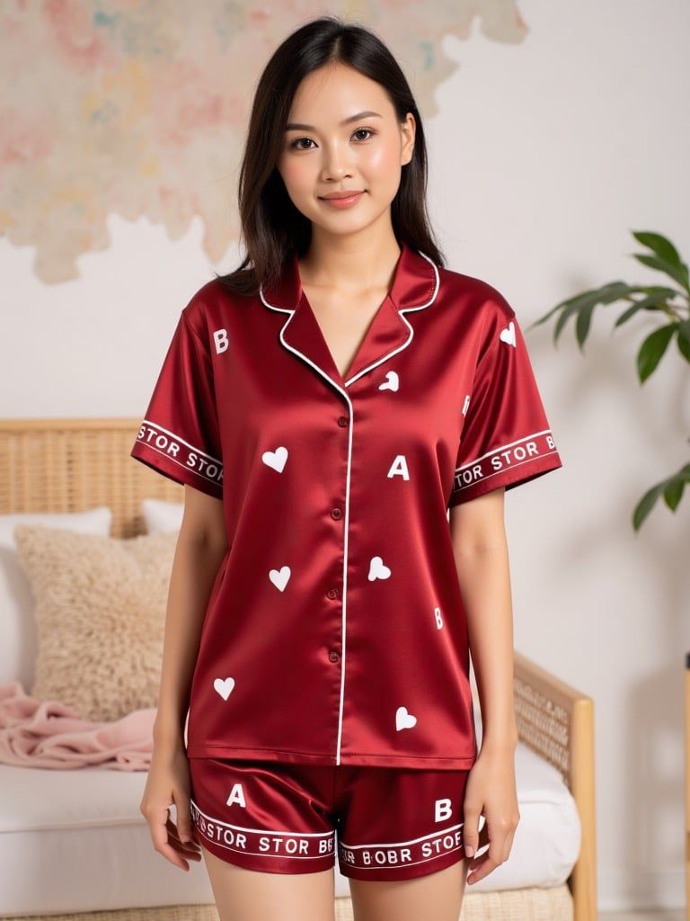 Đồ ngủ, đồ mặc nhà, vải lụa dể thương đầy phong cách BOMSister x Munii MN2024