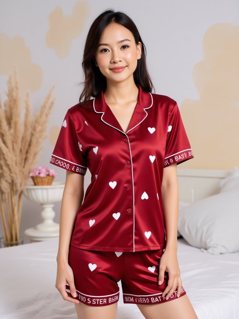 Đồ ngủ, đồ mặc nhà, vải lụa dể thương đầy phong cách BOMSister x Munii MN2024