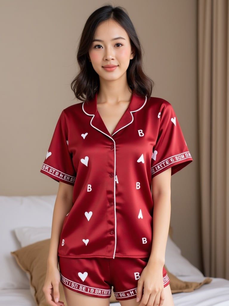 Đồ ngủ, đồ mặc nhà, vải lụa dể thương đầy phong cách BOMSister x Munii MN2024