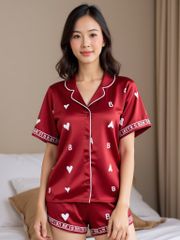 Đồ ngủ, đồ mặc nhà, vải lụa dể thương đầy phong cách BOMSister x Munii MN2024