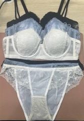 Set đồ lót nữ ren hoa sexy quyến rũ SET25012