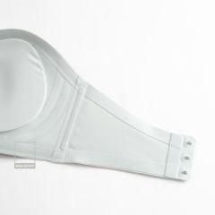 Áo ngực quây mút mỏng không dây su đúc màu trơn viền silicon chống tuột mút tháo rời MU5004