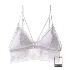 Áo bra ren chữ V dây chéo ngực không gọng siêu gợi cảm BR140