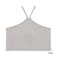 Áo croptop cổ yếm vải mềm mịn co giãn đa dạng màu BOM SISTER MC1006