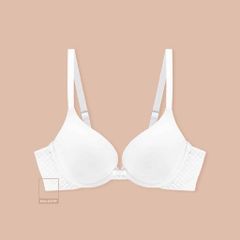 Áo lót Lucie nữ có gọng thiết kế ren hoa trang trí lạ mắt BOM SISTER LC2933
